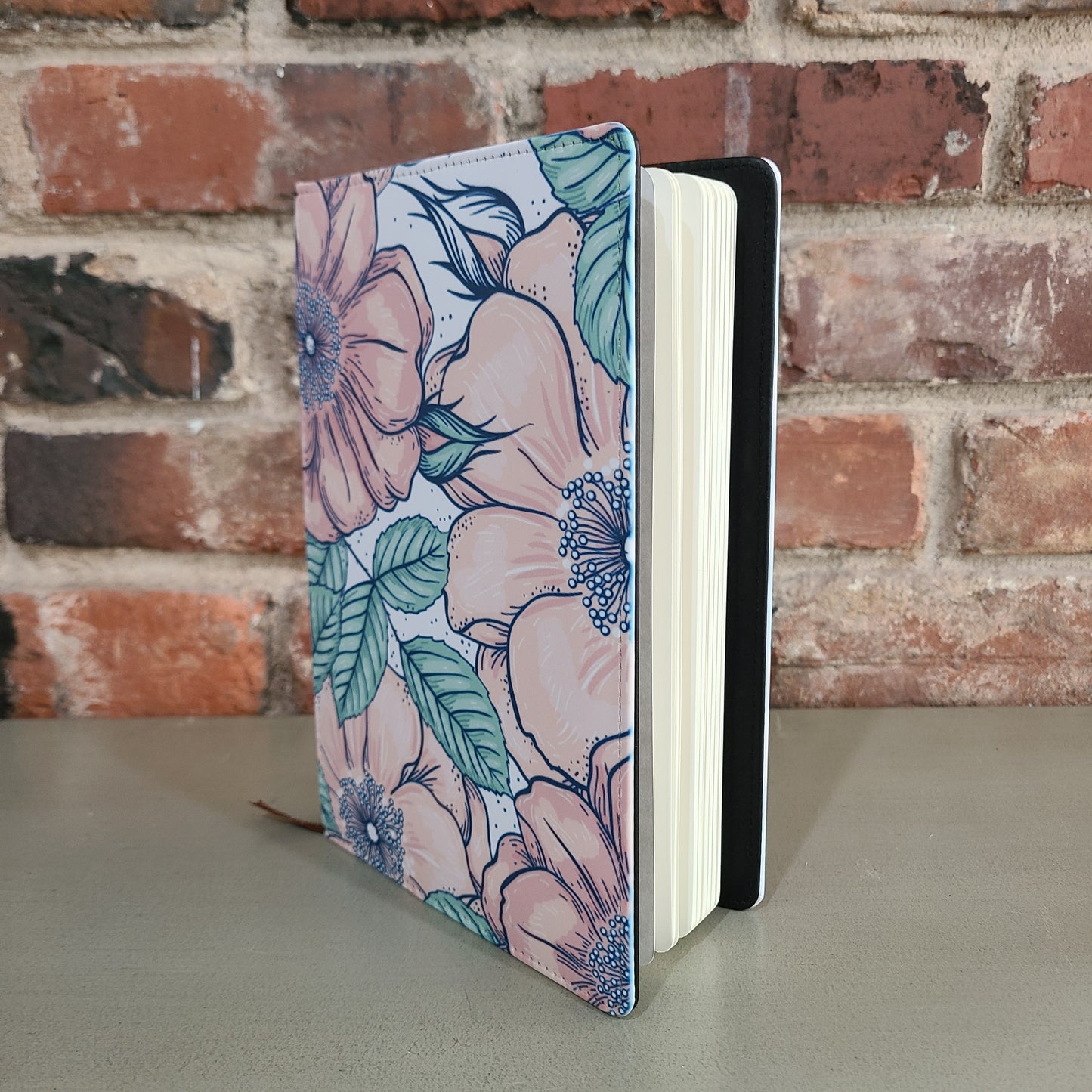 Watercolor Flower Journal, Reusable Journal Sketchbook