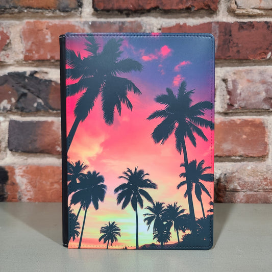 Palm Tree Sunset Journal