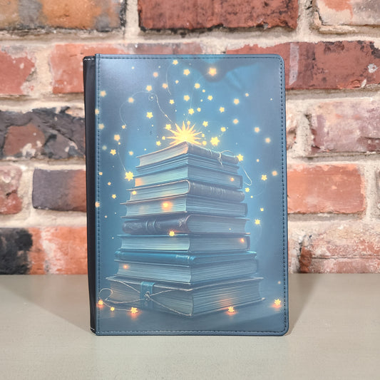 Starry Book Stack Journal