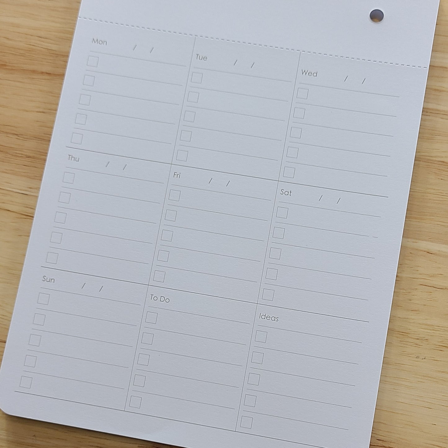 Pages for Refillable Notepad