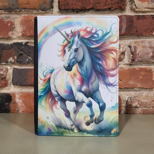 Watercolor Unicorn, Rainbow Journal