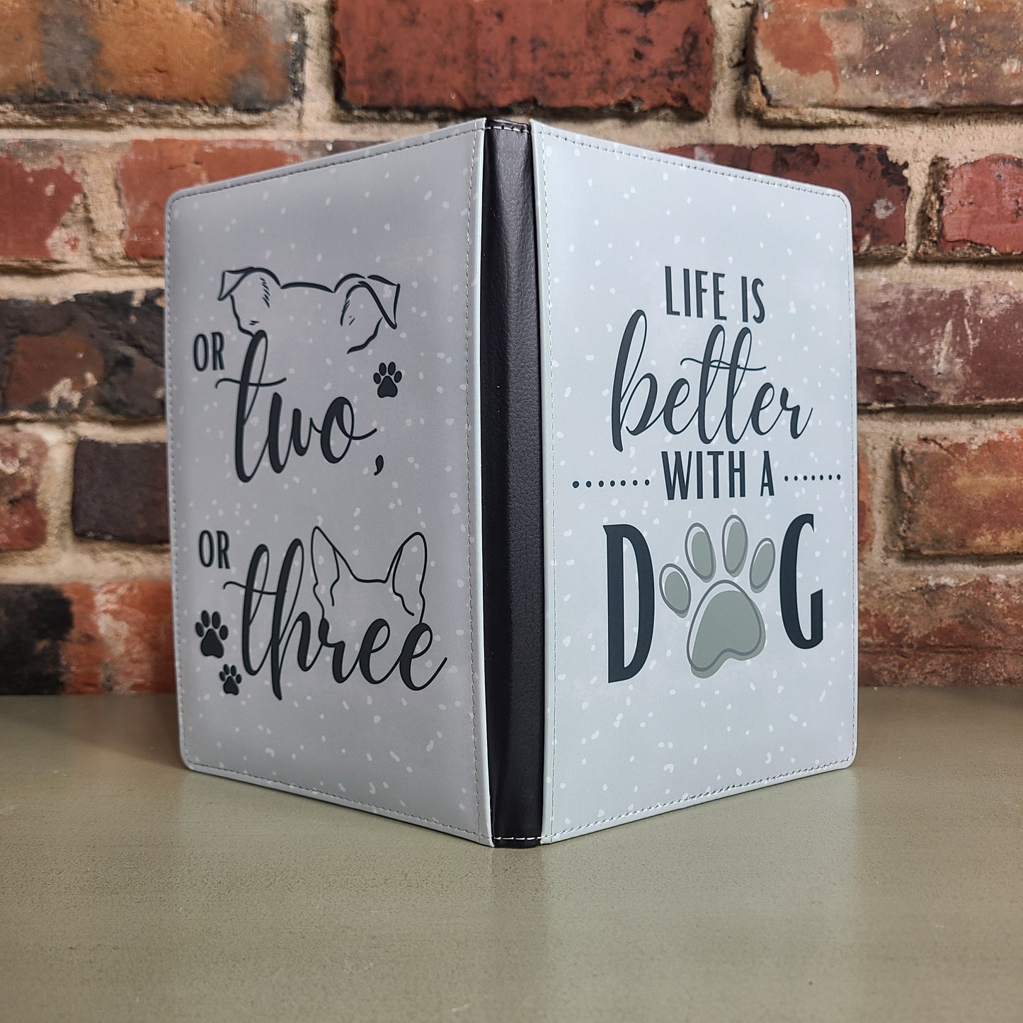 Life is Better with a Dog Journal, Dog Lover, Dog Mom Gift