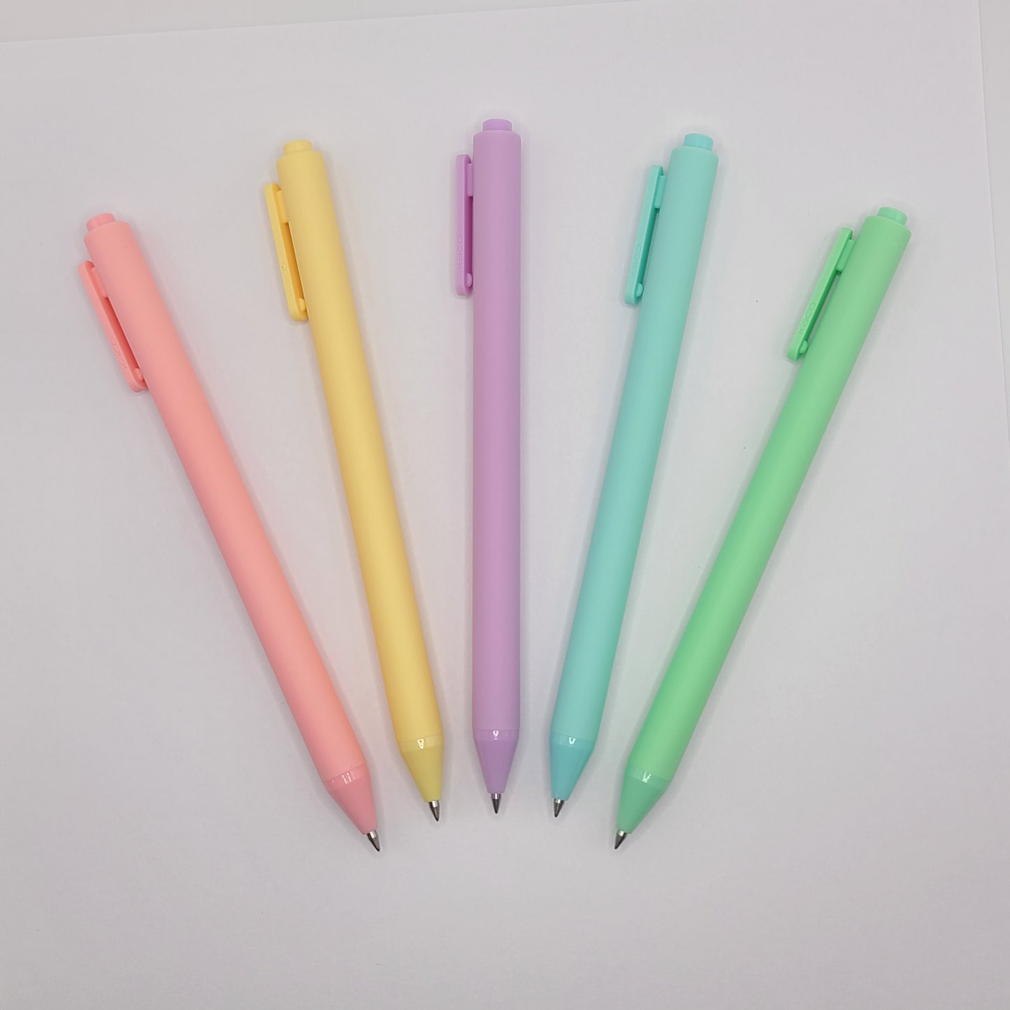 Pastel Gel Ink Pens Retractable Multi-color