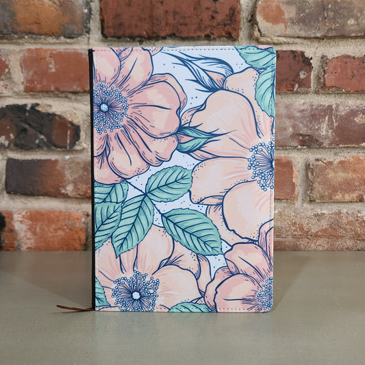 Watercolor Flower Journal, Reusable Journal Sketchbook