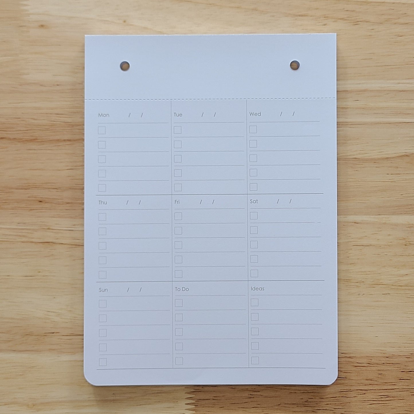 Pages for Refillable Notepad