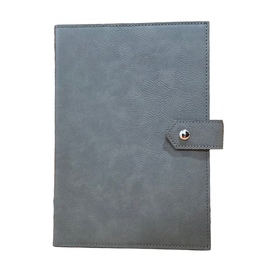 Studio Luxe Slate Faux Leather Journal Cover