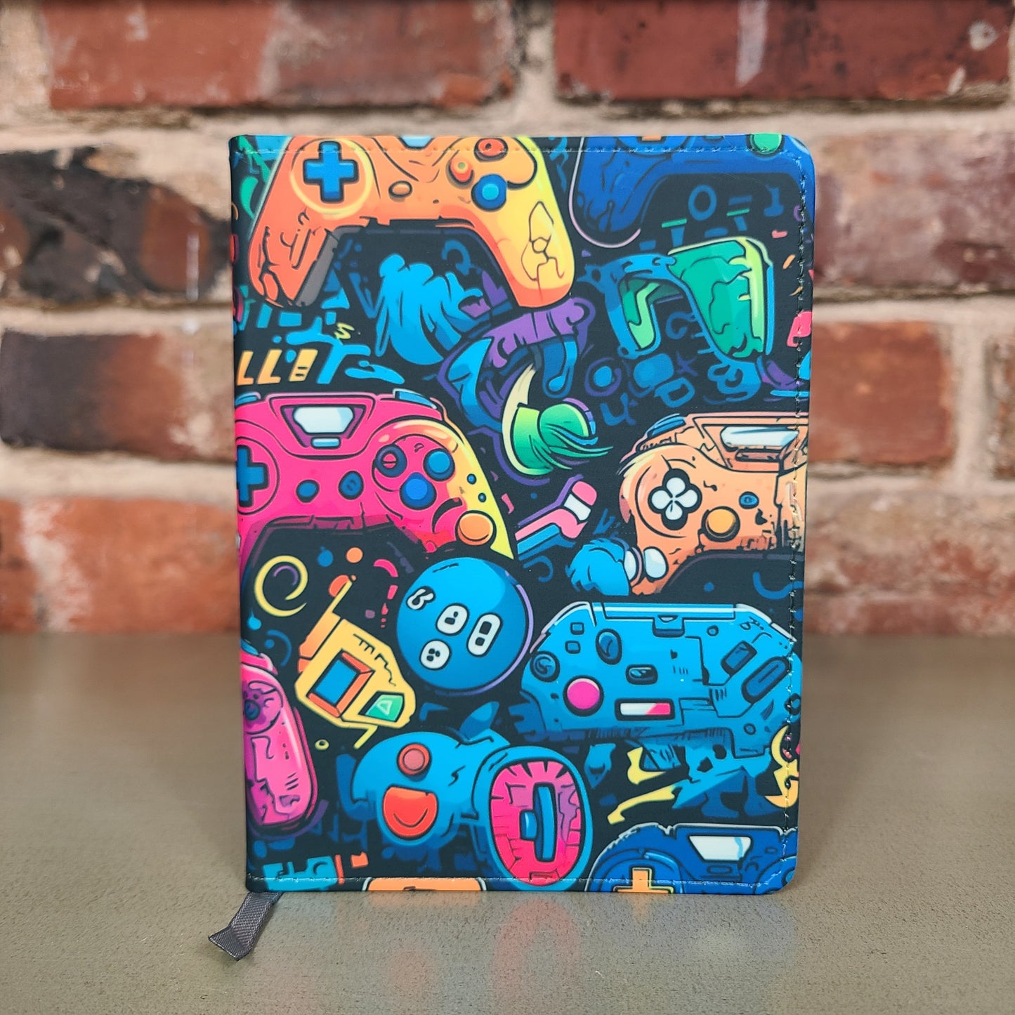 Gaming Journal for Gamer, Colorful Game Controller Notebook, Reusable Journal, Sketchbook, Gift for Gamer