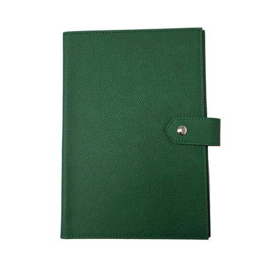 Studio Luxe Emerald Faux Leather Journal Cover