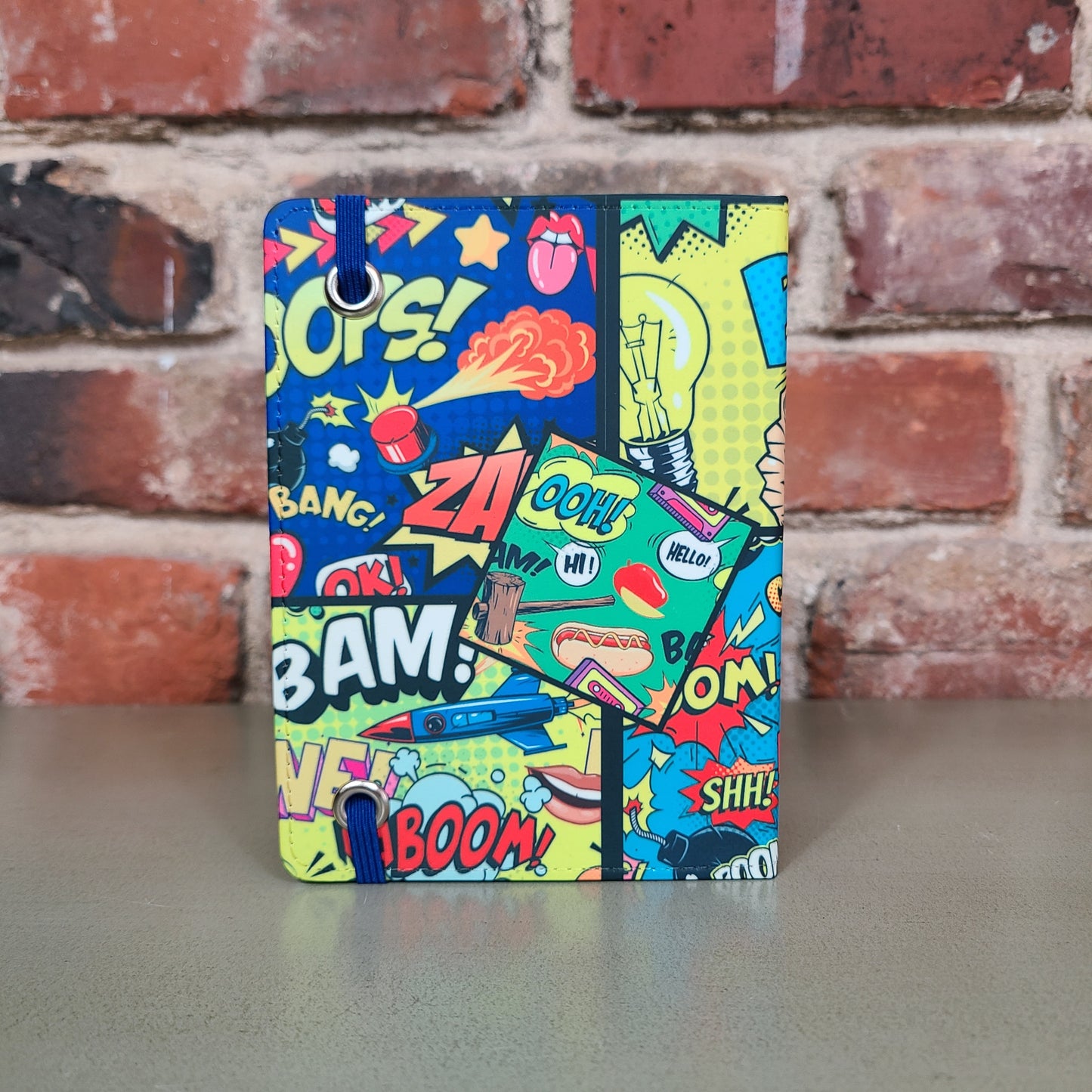 Comic Book Journal Graphic Novel Inspired Notebook Reusable Journal