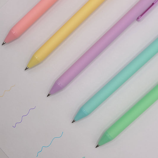 Pastel Gel Ink Pens Retractable Multi-color