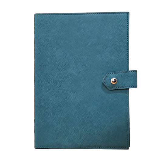 Studio Luxe Cerulean Faux Leather Journal Cover