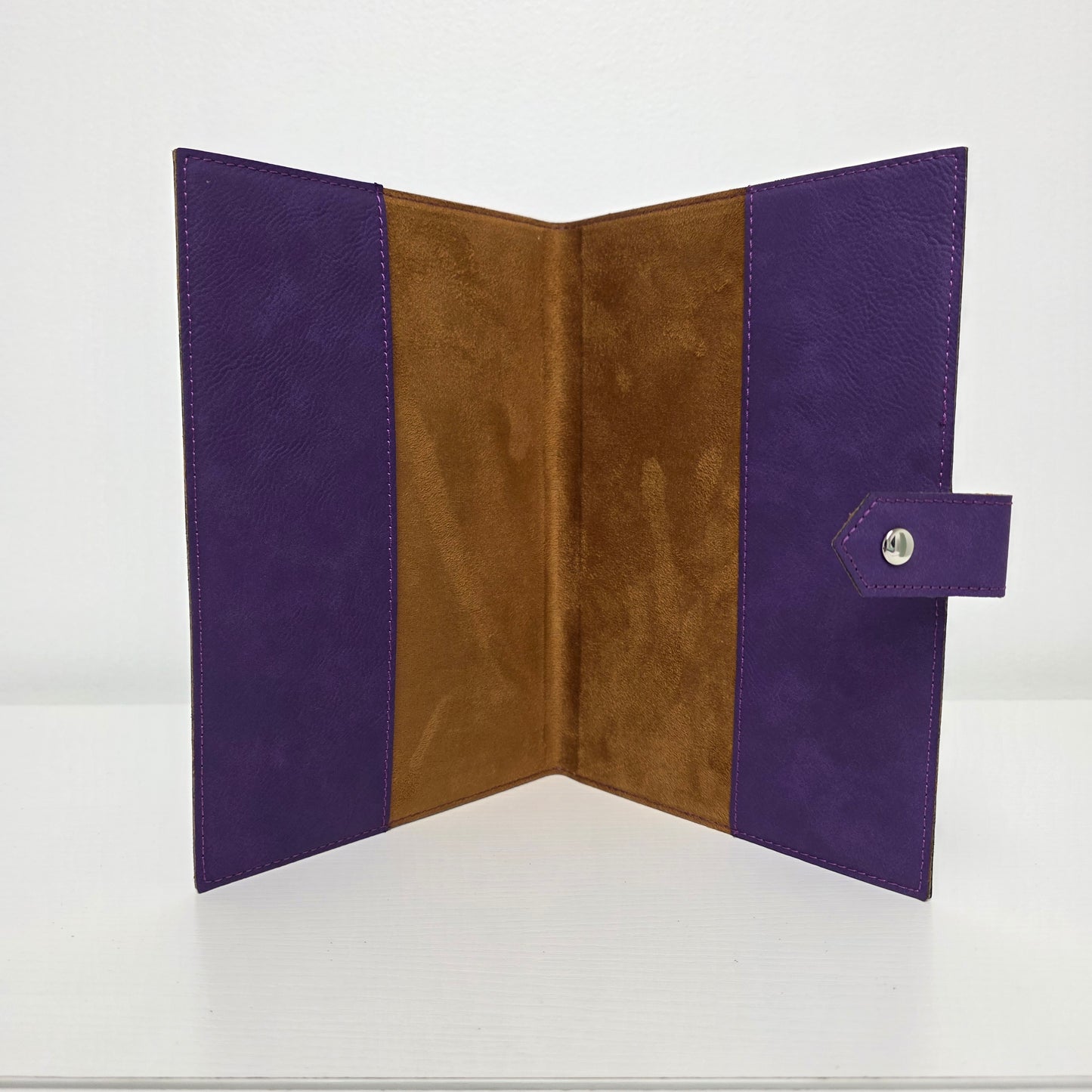 Studio Luxe Amethyst Faux Leather Journal Cover