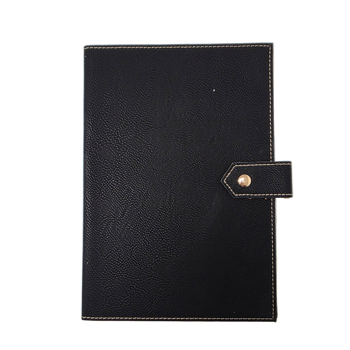 Studio Luxe Obsidian Faux Leather Journal Cover