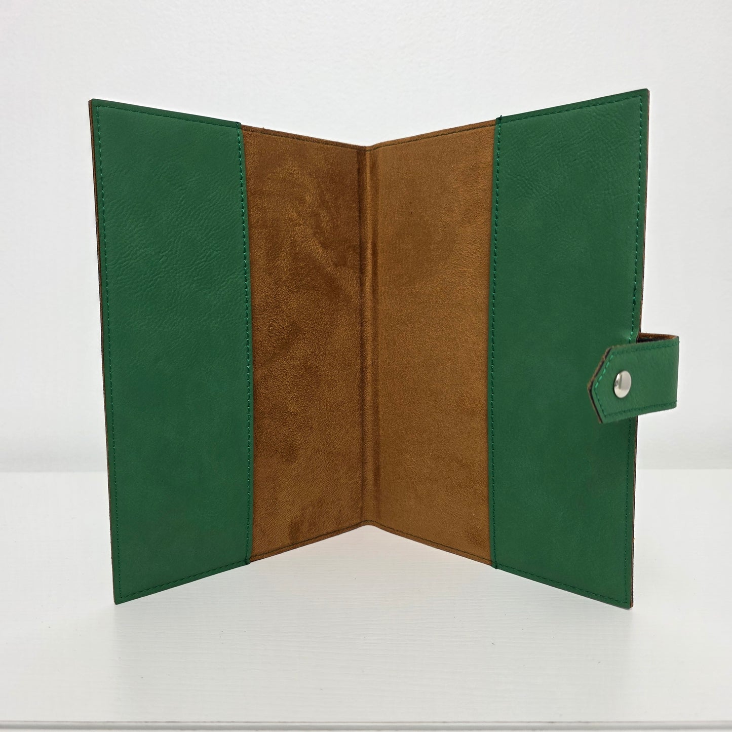 Studio Luxe Emerald Faux Leather Journal Cover