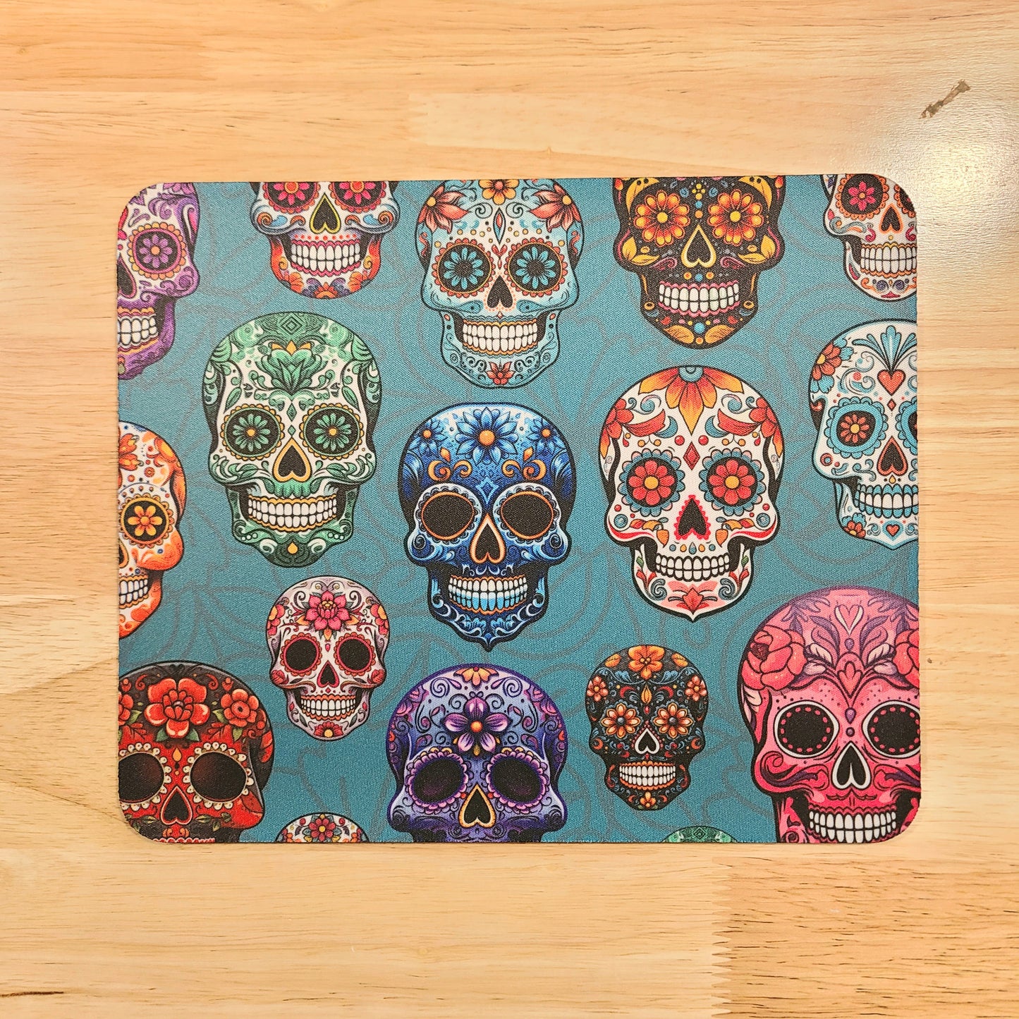 Sugar Skull Mousepad, Day of the Dead