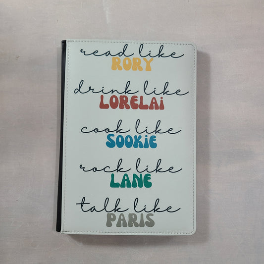 Gilmore Girls Reusable Journal, Stars Hollow, Lorelia and Rory