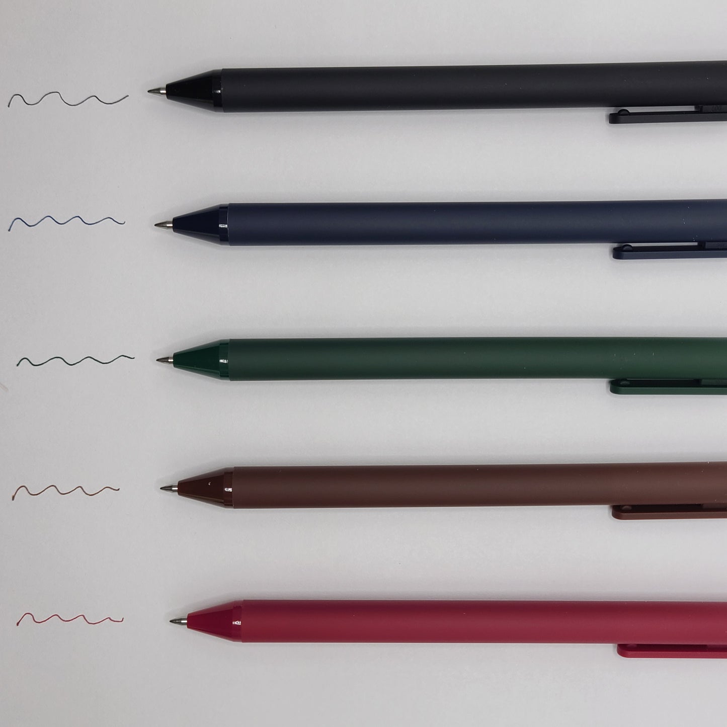 Bold Colored Gel Pens Classic Retractable Pen Set