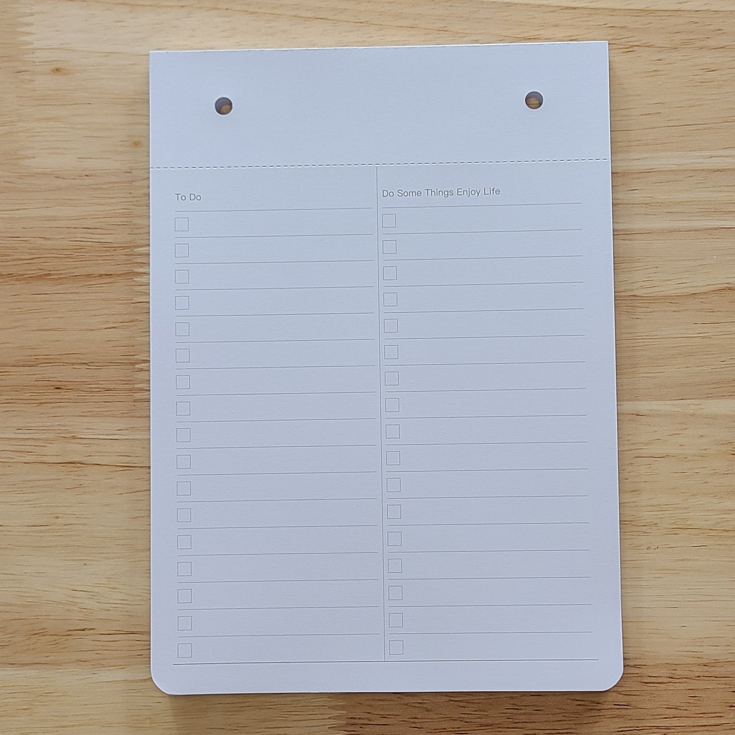 Pages for Refillable Notepad