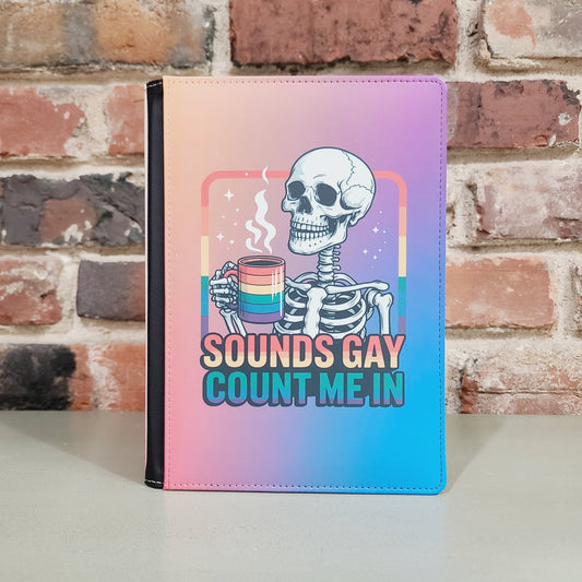 Sounds Gay Pride Rainbow Journal