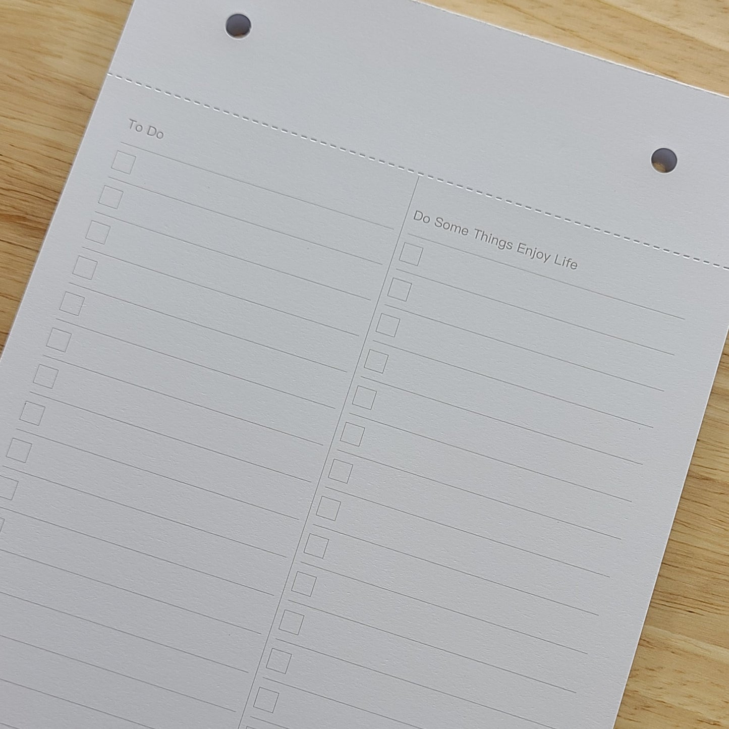 Pages for Refillable Notepad