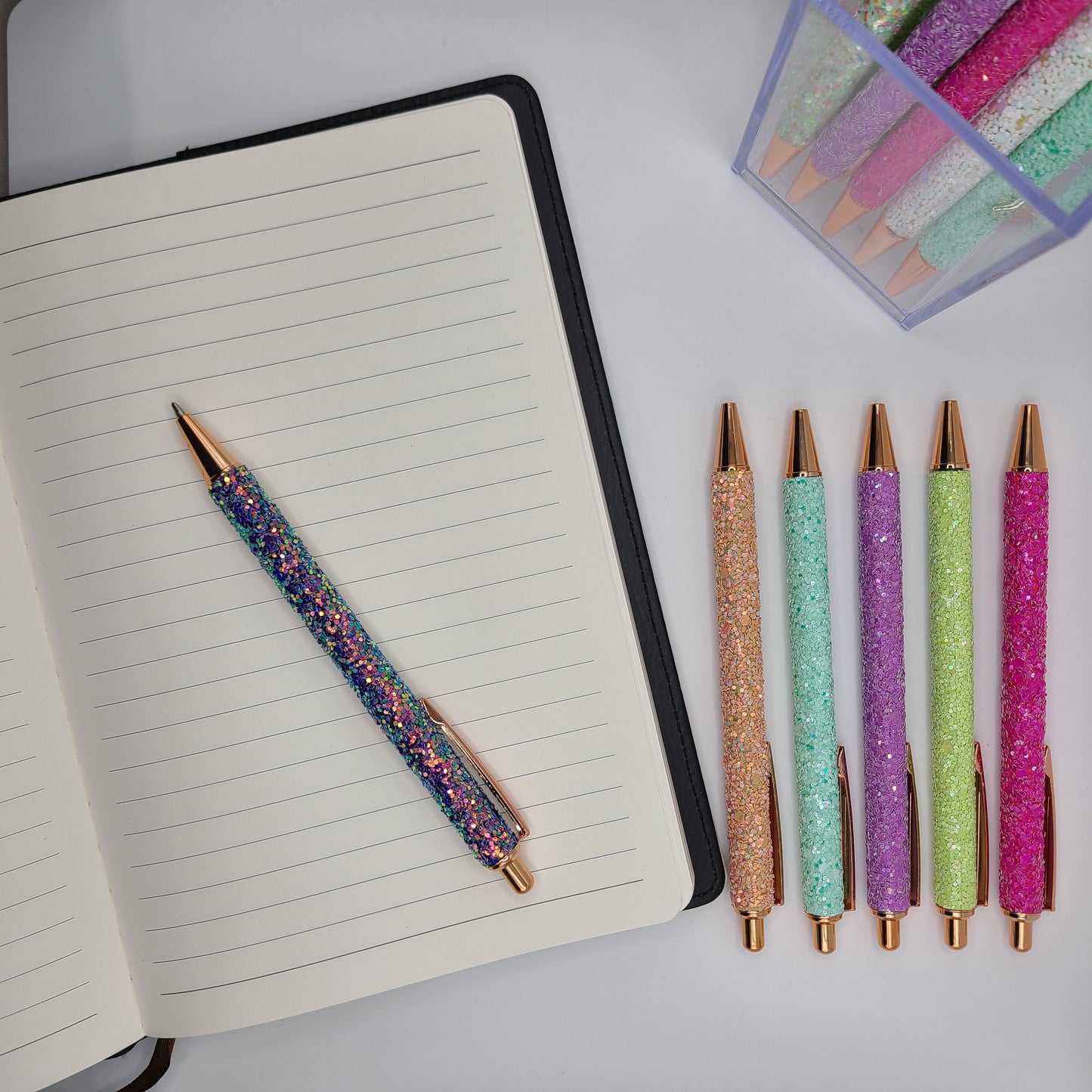 Chunky Glitter Pen, Ballpoint Pen, Fancy Pen, Writing Pen, Journaling