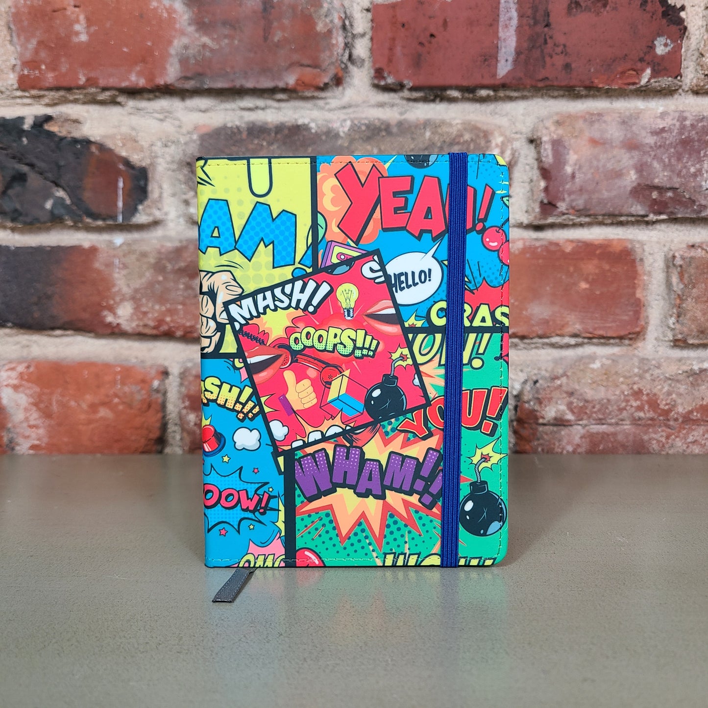 Comic Book Journal Graphic Novel Inspired Notebook Reusable Journal