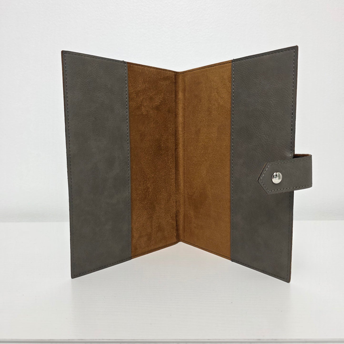 Studio Luxe Slate Faux Leather Journal Cover