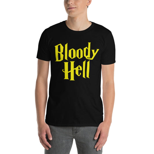 Harry Potter Shirt, Bloody Hell, Ron Weasley, Funny Shirt, Funny Harry Potter, Potterhead, Pop Culture Shirt, Short-Sleeve Unisex T-Shirt