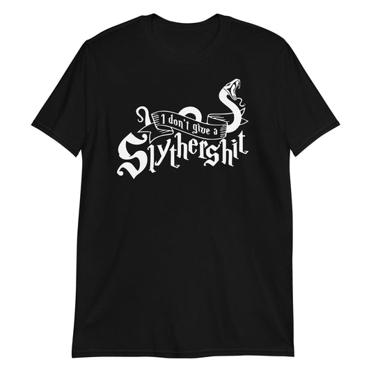 Funny Slytherin Shirt, Don't Give a Shit, Adult Humor, Harry Potter, Hogwarts, Sarcastic Shirt,Short-Sleeve Unisex T-Shirt