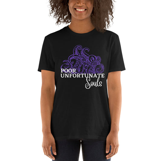 Little Mermaid, Poor Unfortunate Souls, Ariel, Ursula, Sea Witch, Disney Shirt, Disney Lover, Octopus,Cillian, Short-Sleeve Unisex T-Shirt