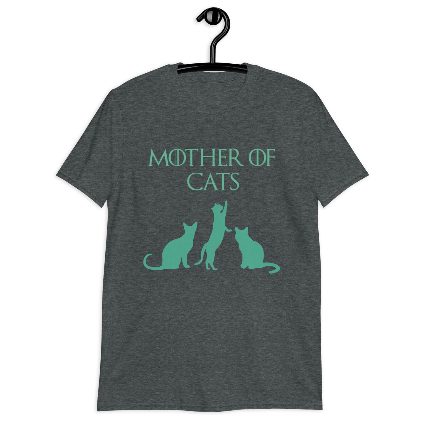 Mother of Cats, Game of Thrones, Mother of Dragons Green Graphic Short-Sleeve Unisex T-Shirt