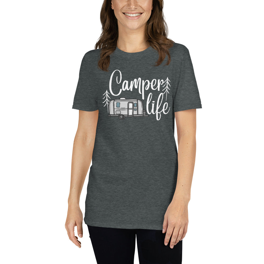 Camper Life Shirt, Camping Van Shirt, One Happy Camper T-shirt, Adventure Shirt, Vacation Tees, Nature Explore, Camper Gifts, Unisex