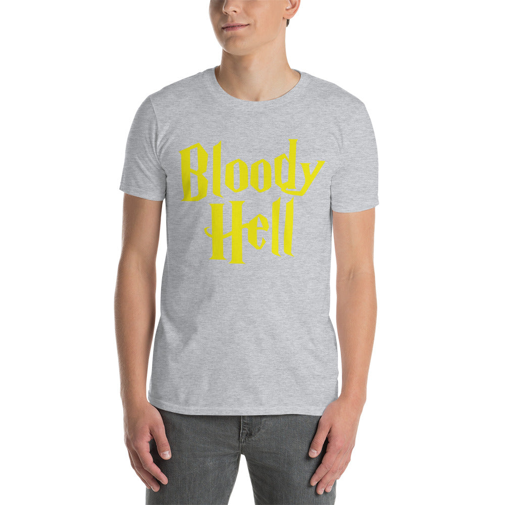 Harry Potter Shirt, Bloody Hell, Ron Weasley, Funny Shirt, Funny Harry Potter, Potterhead, Pop Culture Shirt, Short-Sleeve Unisex T-Shirt