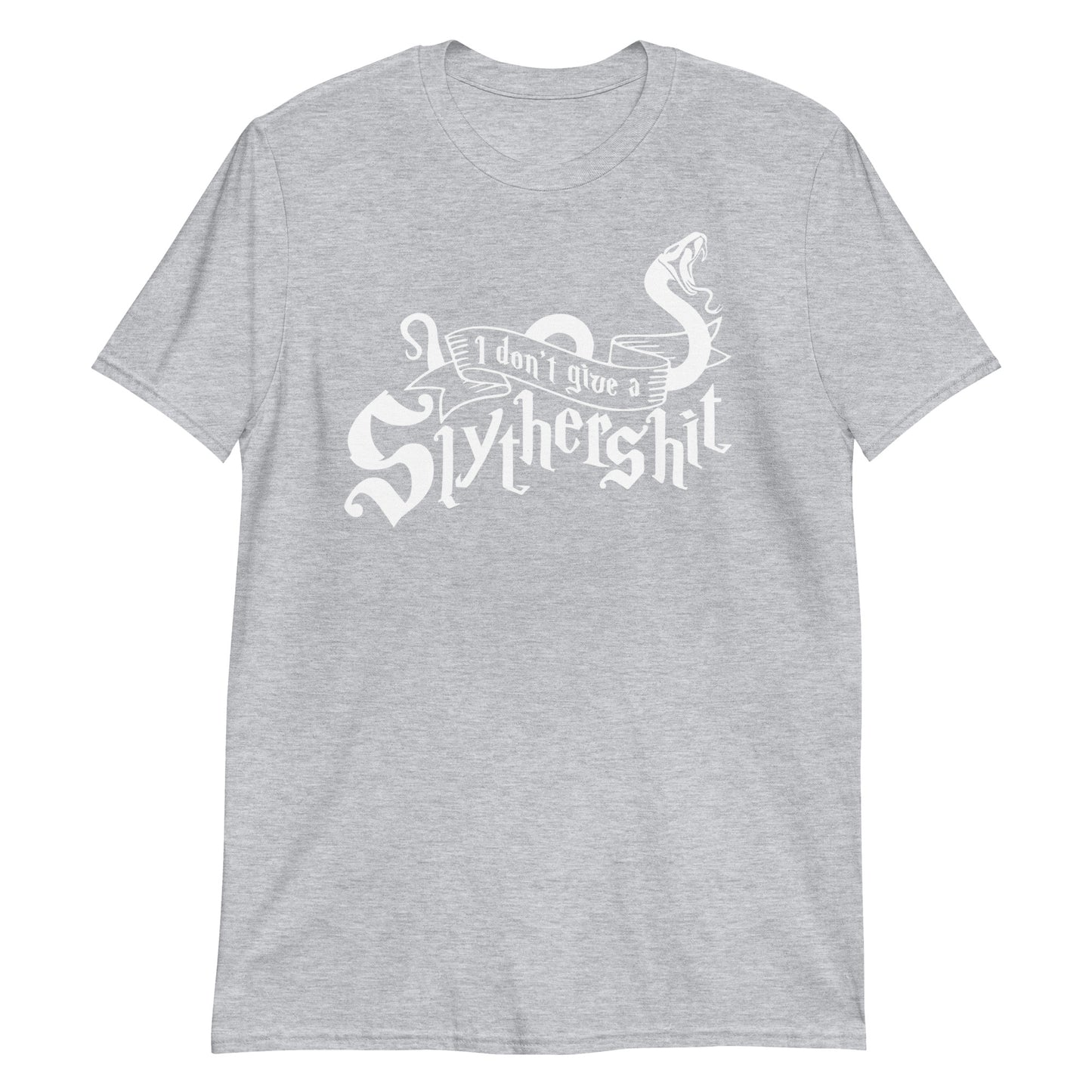 Funny Slytherin Shirt, Don't Give a Shit, Adult Humor, Harry Potter, Hogwarts, Sarcastic Shirt,Short-Sleeve Unisex T-Shirt