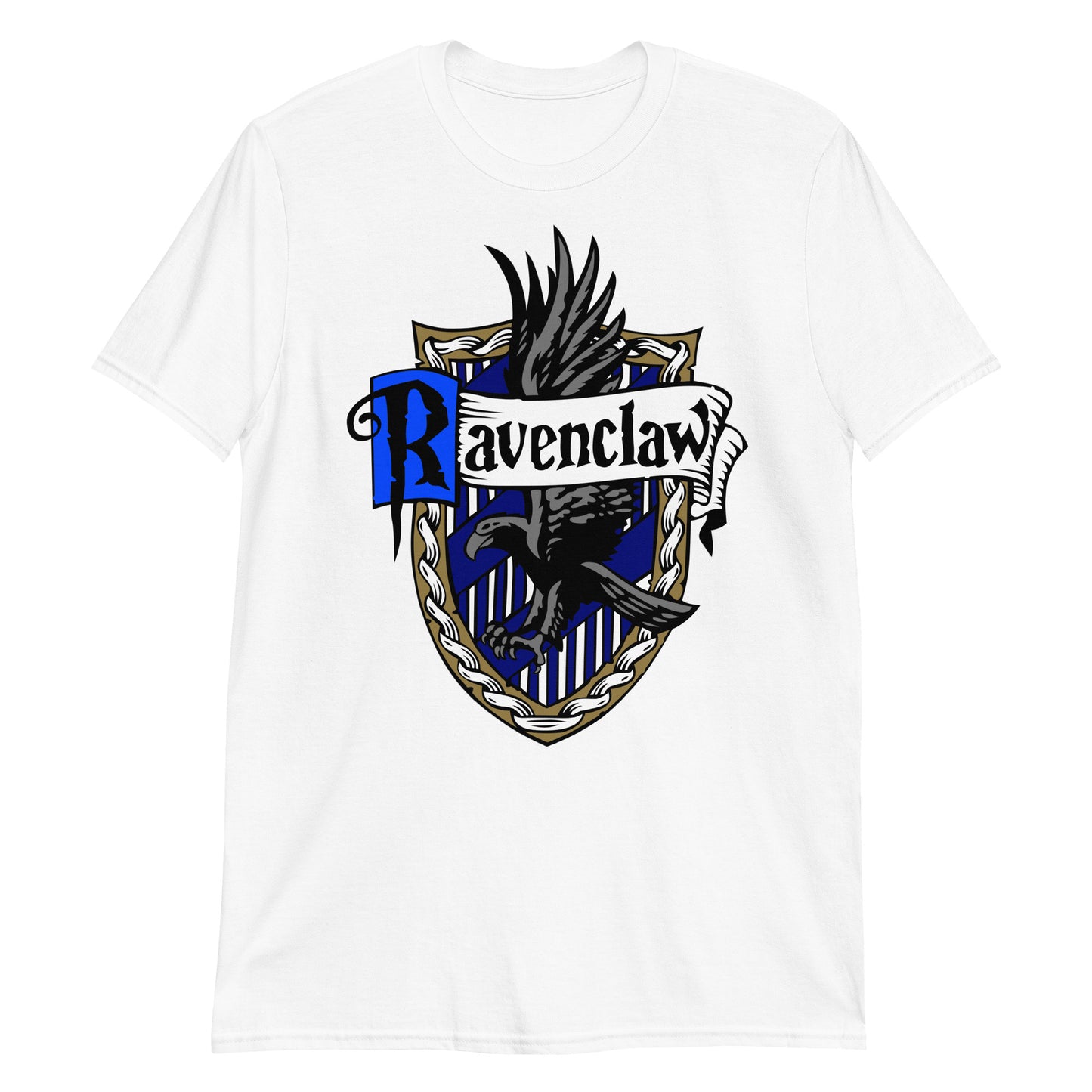 Harry Potter Shirt, Ravenclaw, House Crest, Hogwarts, Wizard, Pop Culture, Magic Shirt, Short-Sleeve Unisex T-Shirt