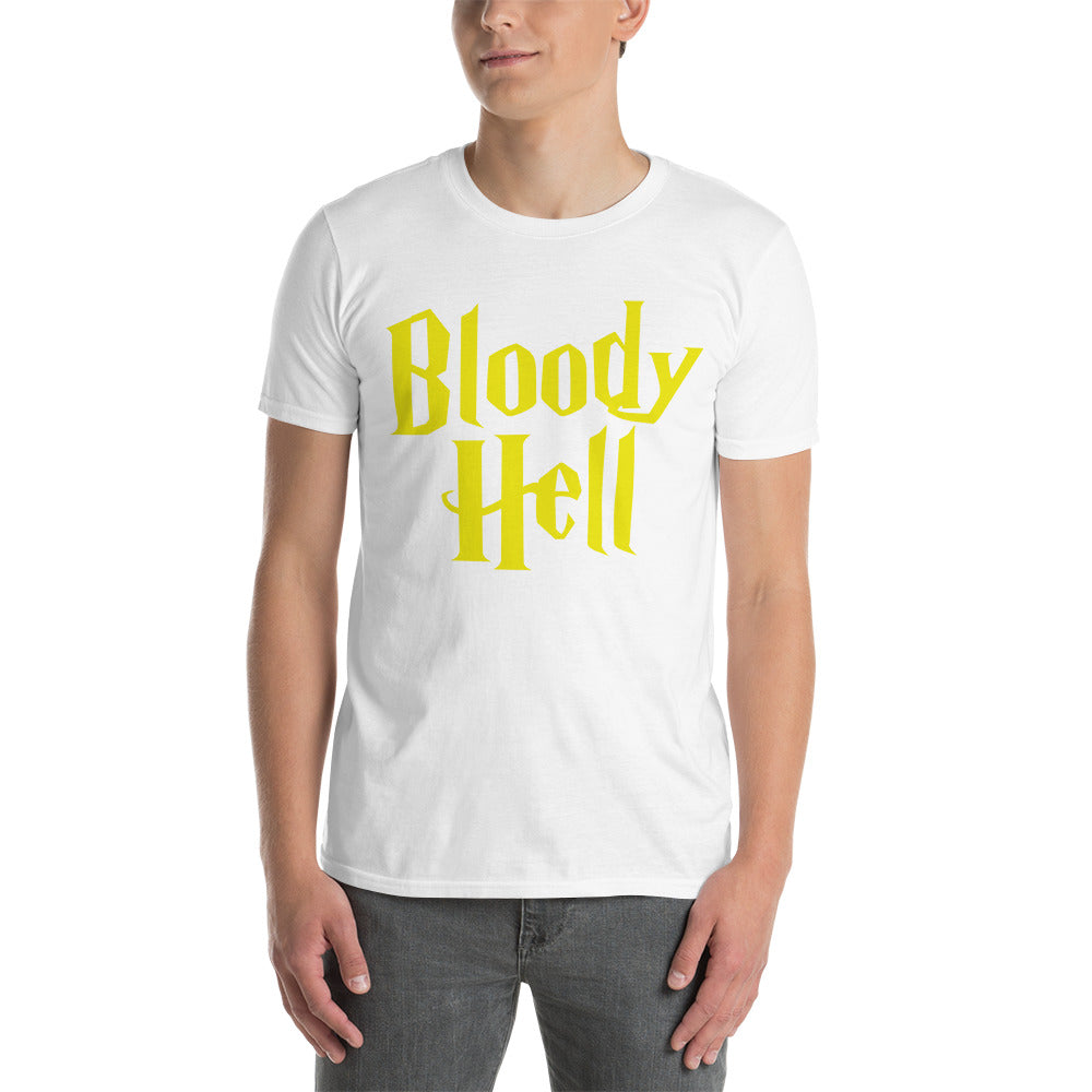 Harry Potter Shirt, Bloody Hell, Ron Weasley, Funny Shirt, Funny Harry Potter, Potterhead, Pop Culture Shirt, Short-Sleeve Unisex T-Shirt