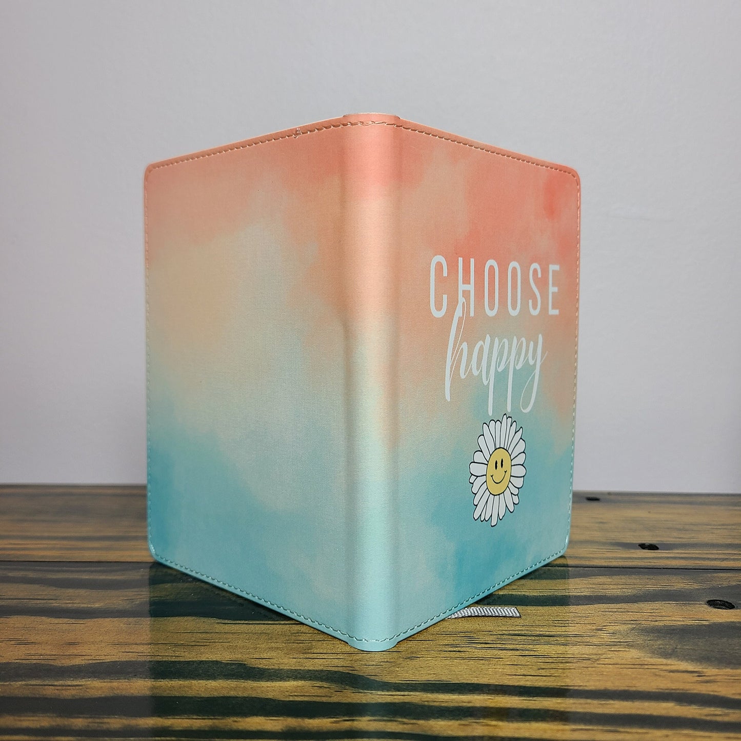 Choose Happy Journal, Be Happy, Happiness, Positivity, Good Vibes, Watercolor Journal, Cute Journal, Notebook, Inspirational Therapy Journal