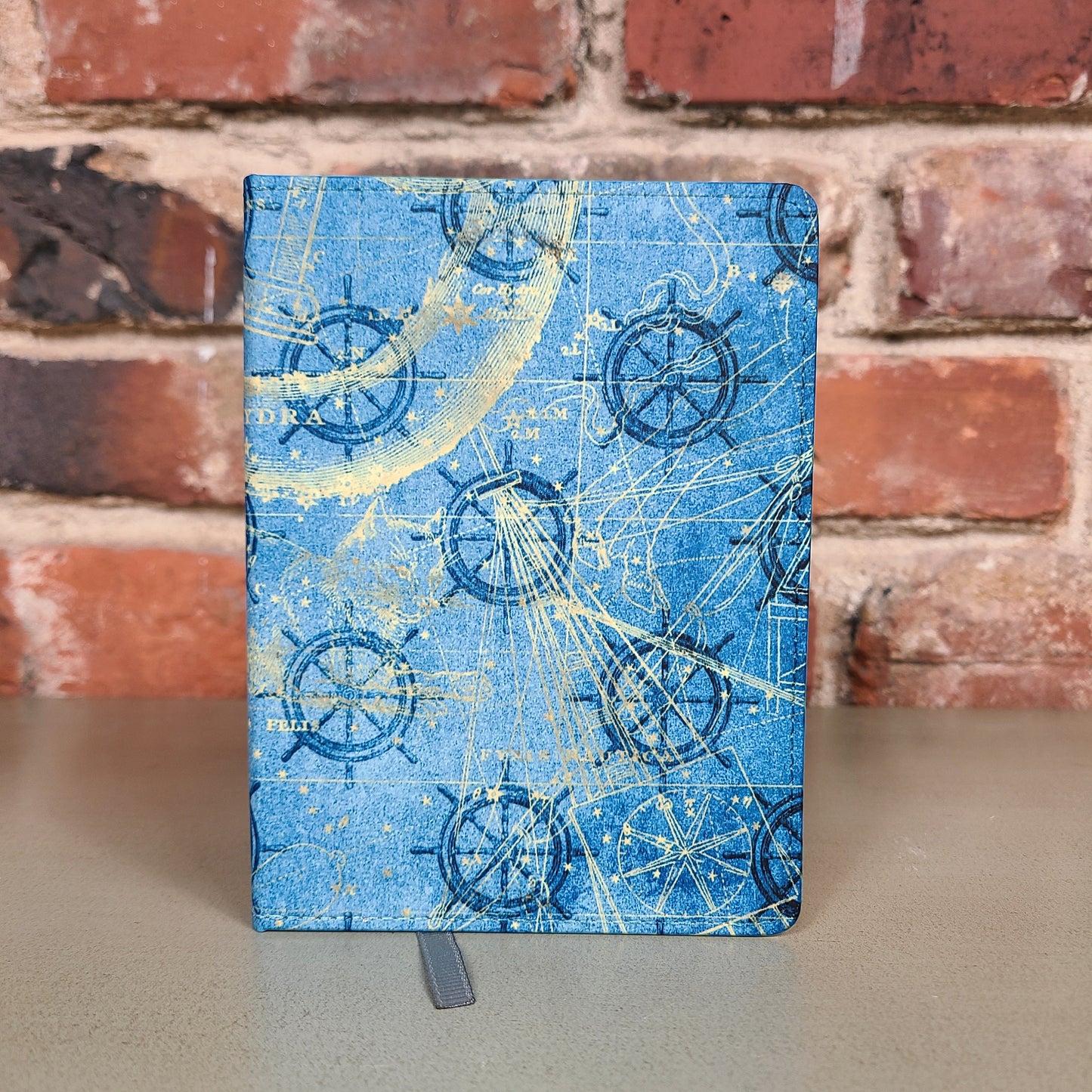 Nautical Journal, Stationary, Travel, Nautical Map, Helm, Ship, Boat, Notebook