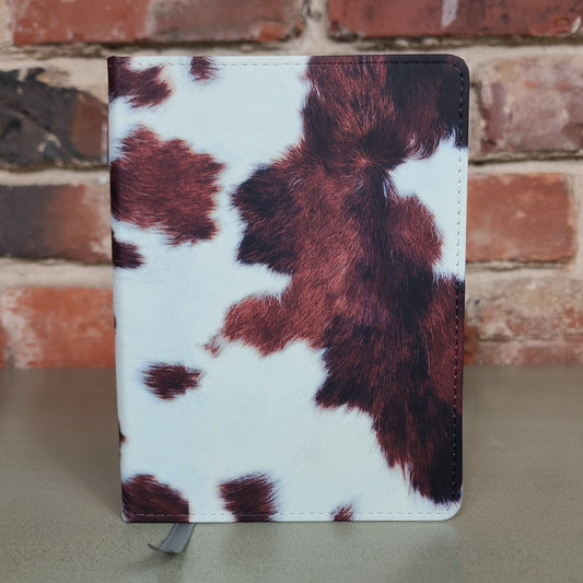 Cow Print Journal, Cowgirl, Cow Hide, Writing Journal, Blank Journal, Animal Print, Brown Cow, Cowboy, Country, Journals and Notebooks