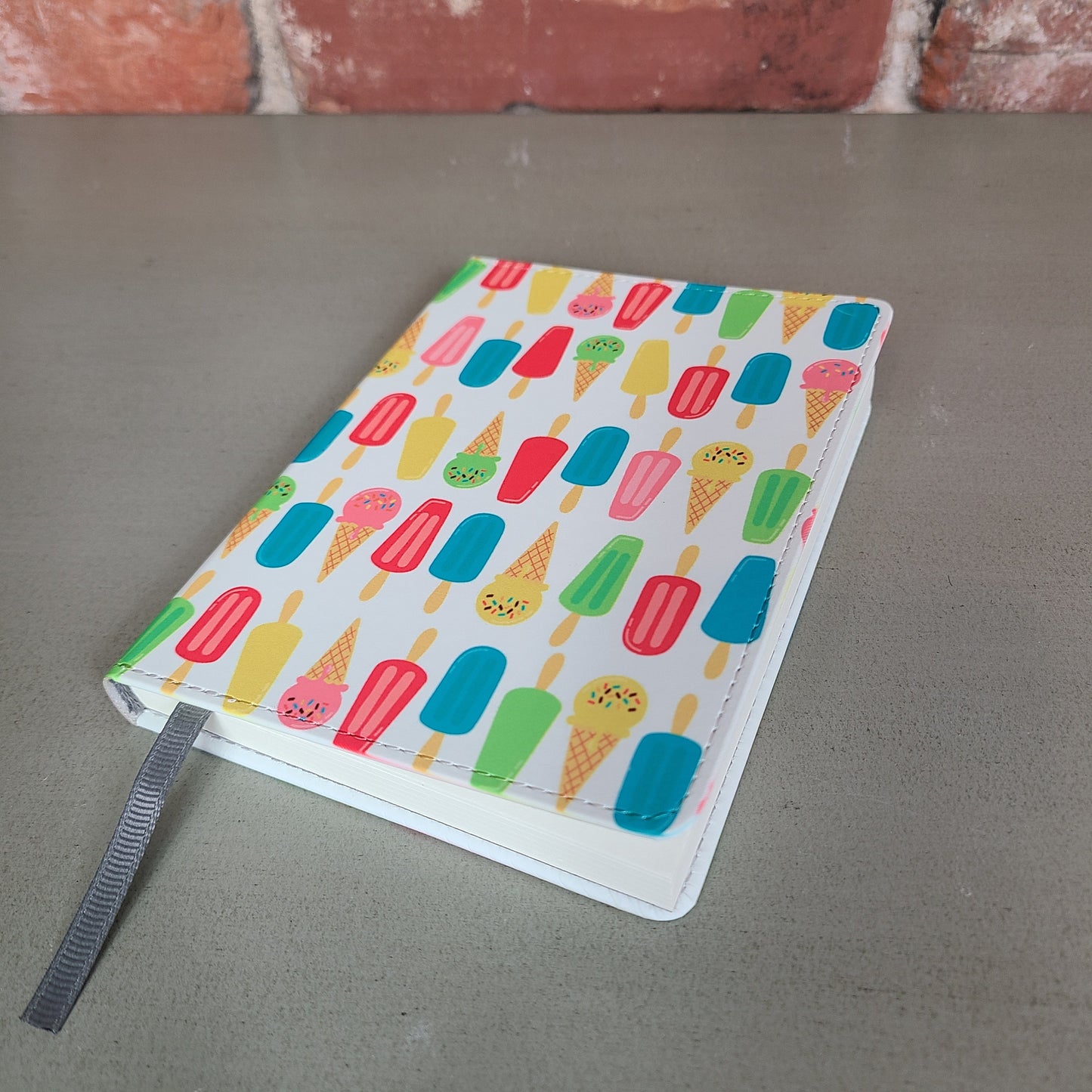 Ice Cream Journal, Popsicle, Summertime, Summer Vibes, Sprinkles, Cute Journal, Journal for Girl, Kid Journal, Gift for Anyone