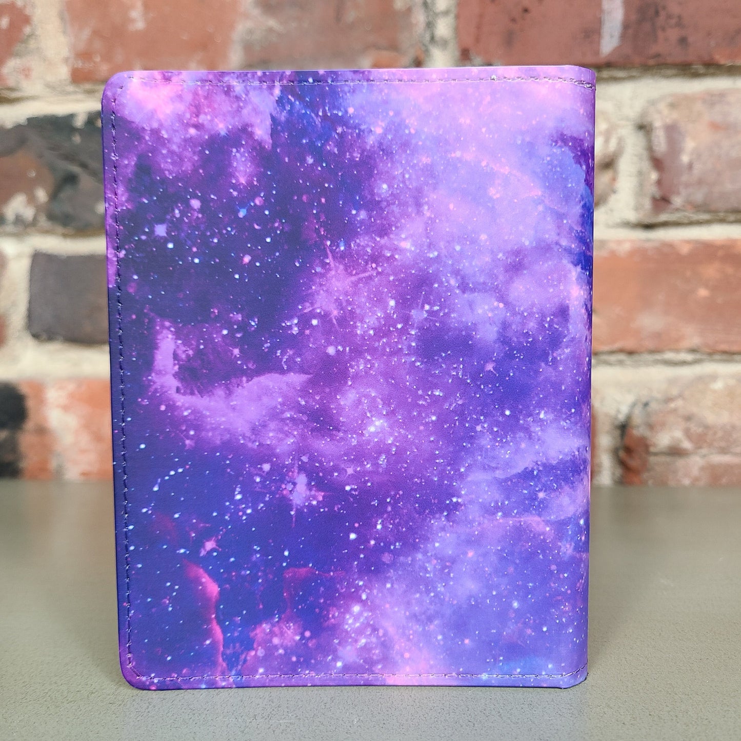 Purple Fantasy Journal Writer Gift Space Castle Window Dream Dreamscape Unique Diary Notebook Journal for Women