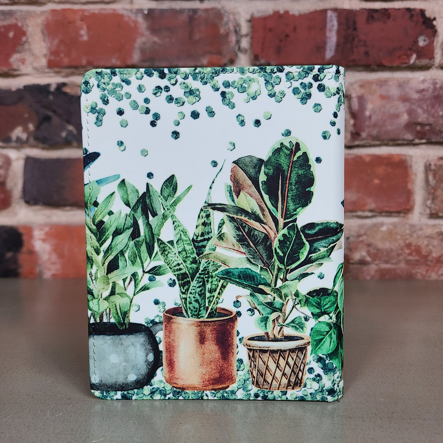 Plant Lover Journal, Green, Gardening, Leaves, House Plants, Nature Lover, Notebook for Her, Gift for Her, Green Thumb, Gardener