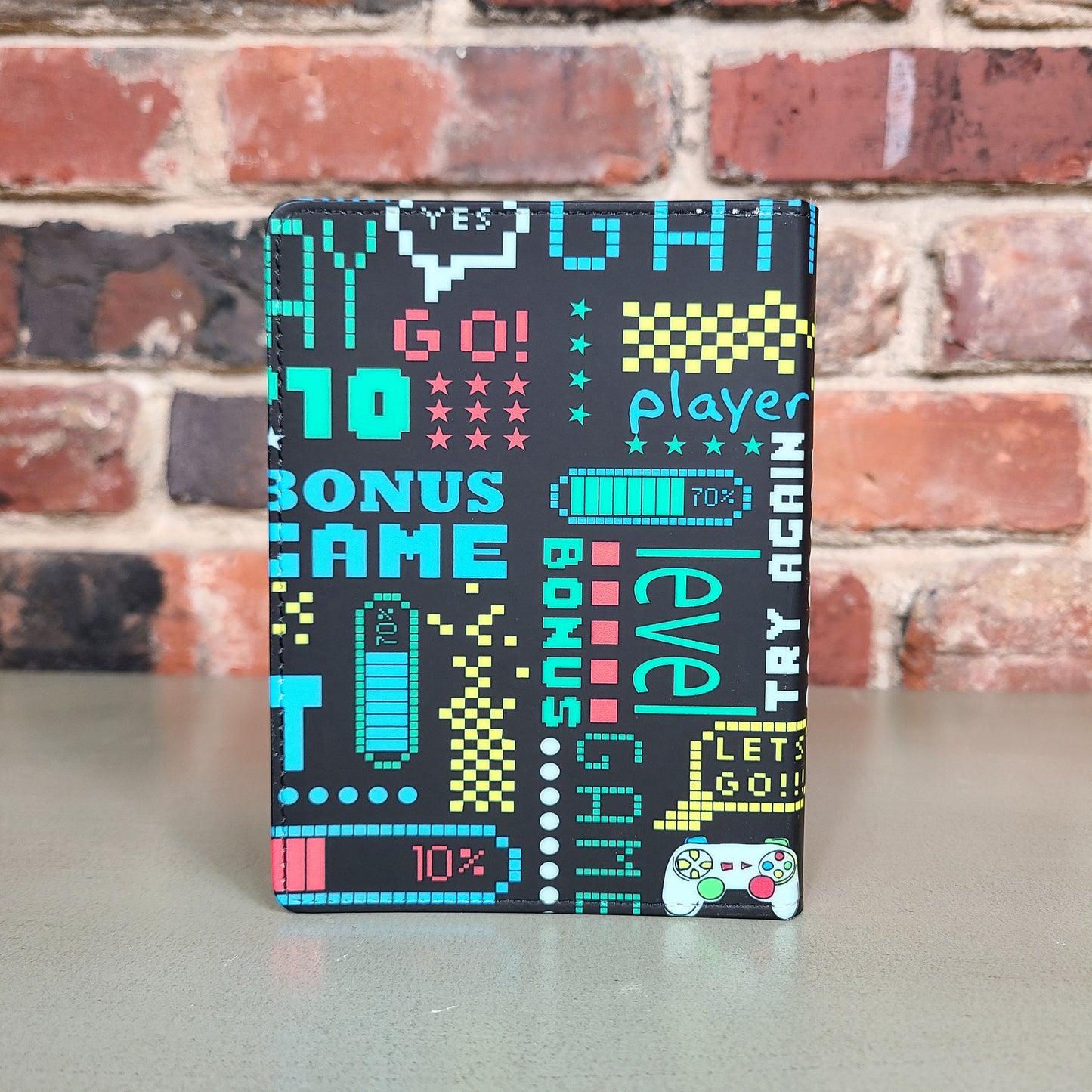 Gamer Journal, Video Games, Nintendo, Playstation, Xbox, Sega, Pixels, Minecraft, Fun Notebook, Cool Gift, Nerd