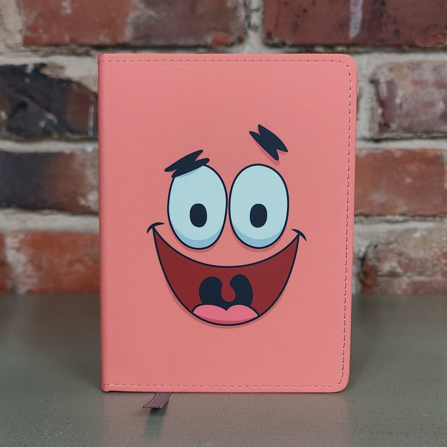 Spongebob SquarePants Journal, Patrick The Starfish Journal, Cartoon, Nickelodeon, Pineapple Under The Sea, Cute Journal, Gift for Kid