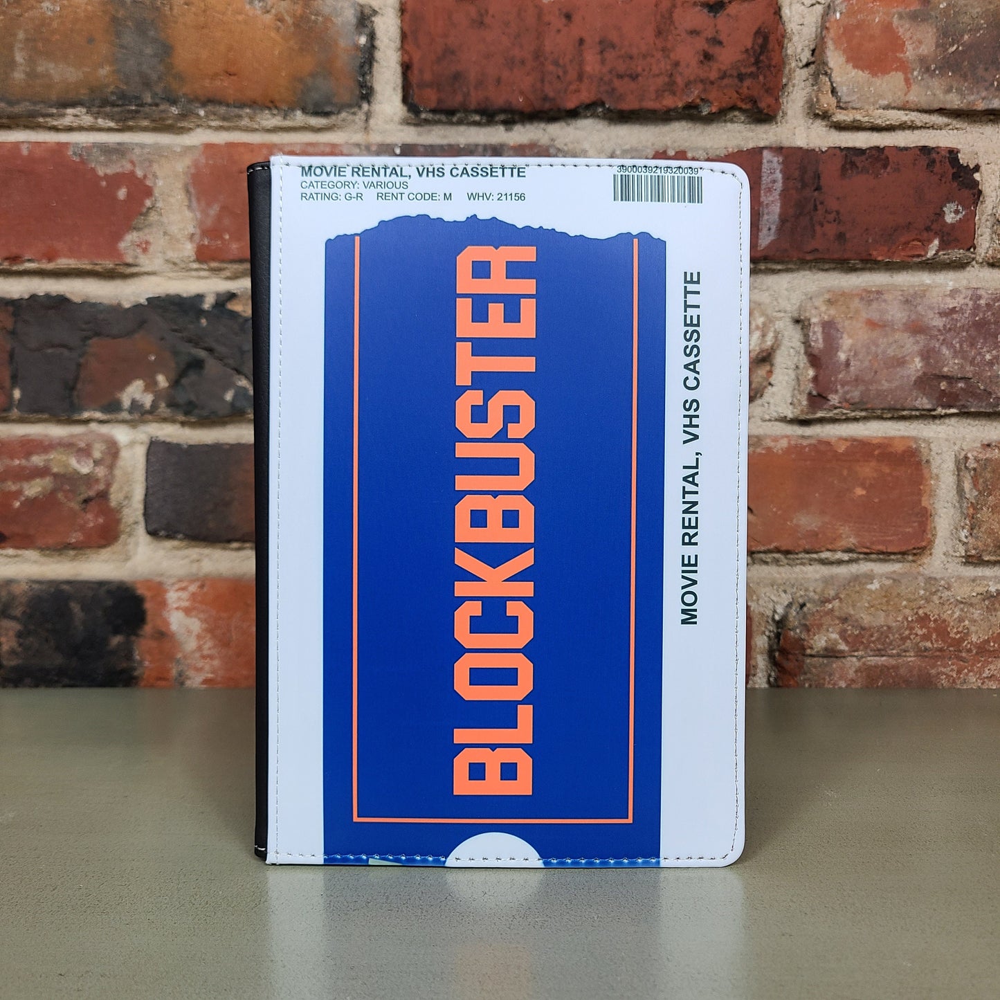 Retro 90s Throwback Blockbuster Inspired VHS Journal Nostalgia Gift Idea Unique Gift Be Kind Rewind Movies