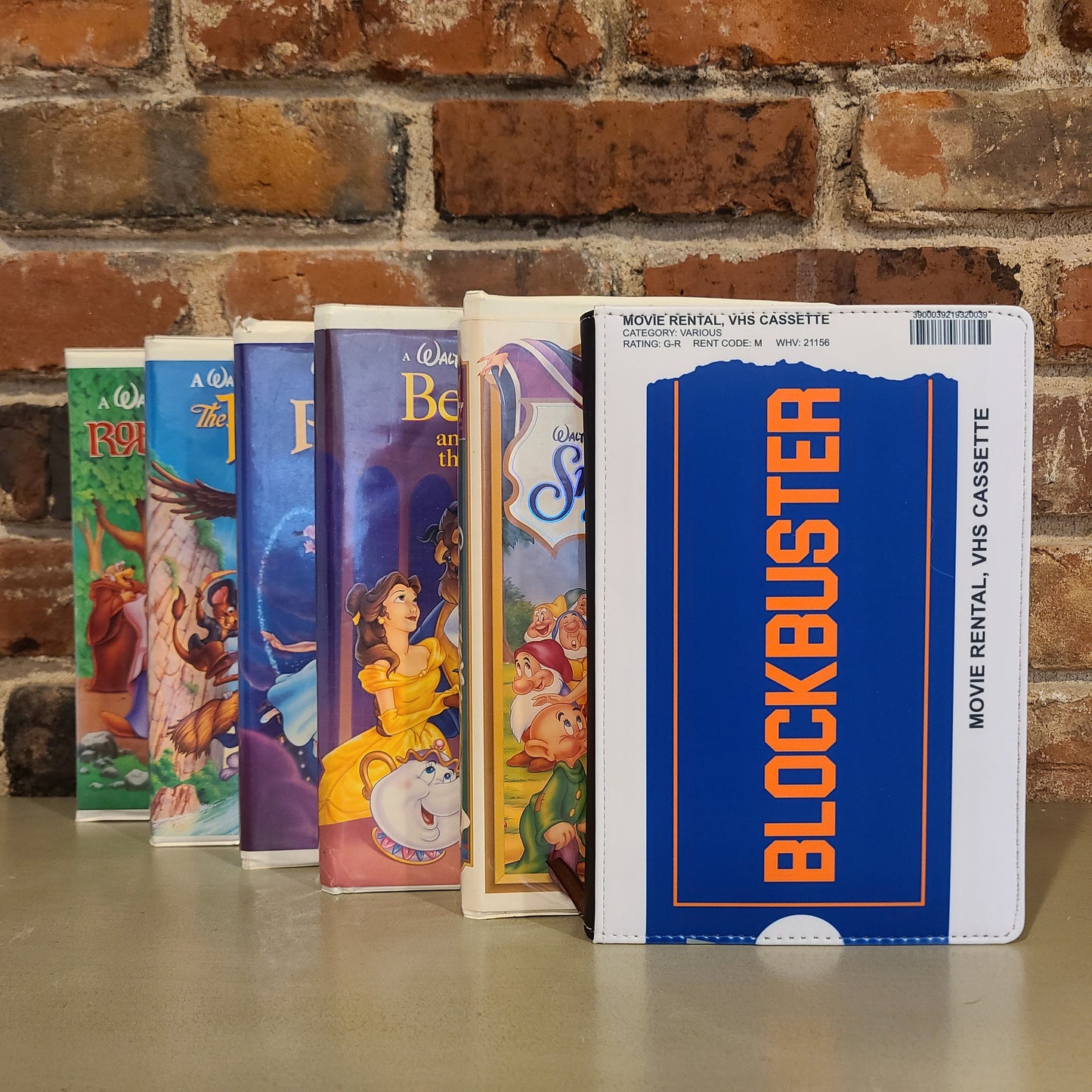 Retro 90s Throwback Blockbuster Inspired VHS Journal Nostalgia Gift Idea Unique Gift Be Kind Rewind Movies