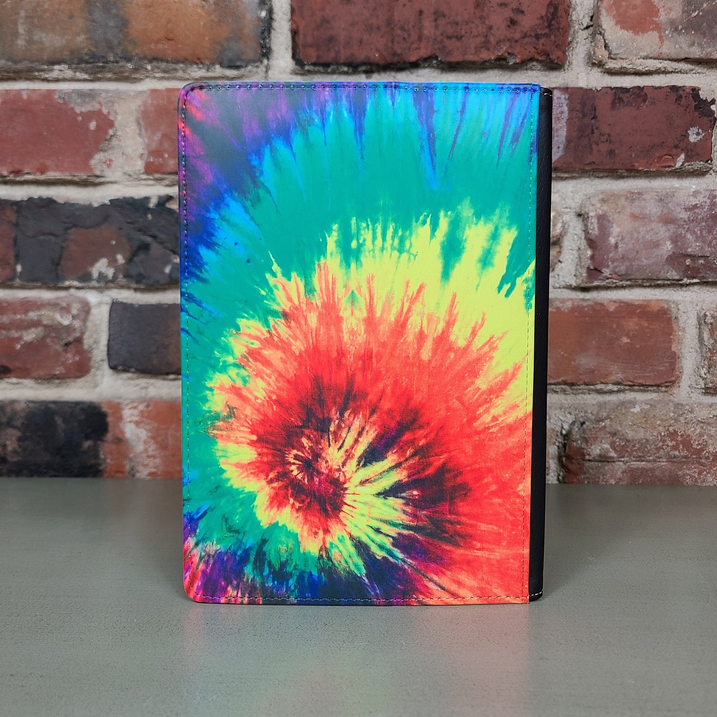 Tie Dye Hippie Colorful Swirl Journal Reusable, Journalist Gift for Friend Size A5 Journal, Journaling Hobby, Wellness Journal