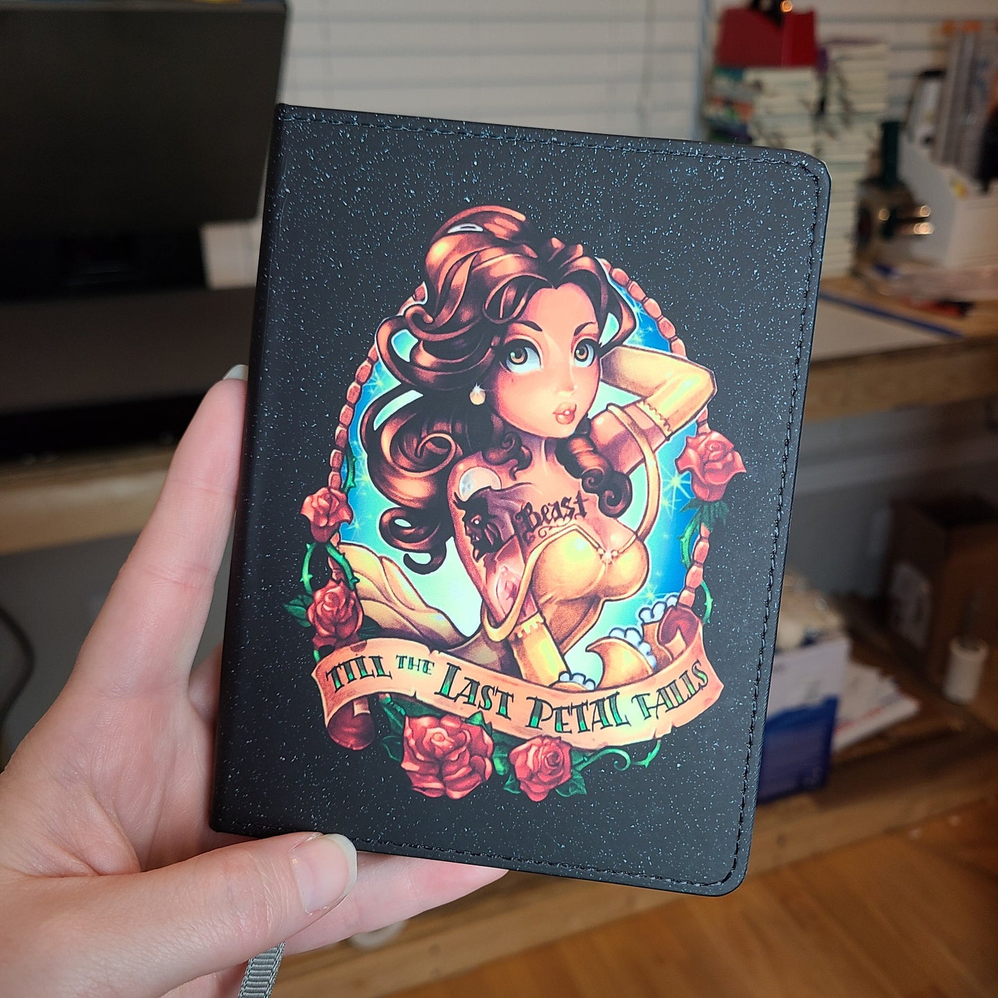 Bad Princess Tatooed Rebel Journal Princess Gift Elsa, Cinderella, Ariel, Tiana, Tinkerbell, Merida, Disney Princess, Goth Diary