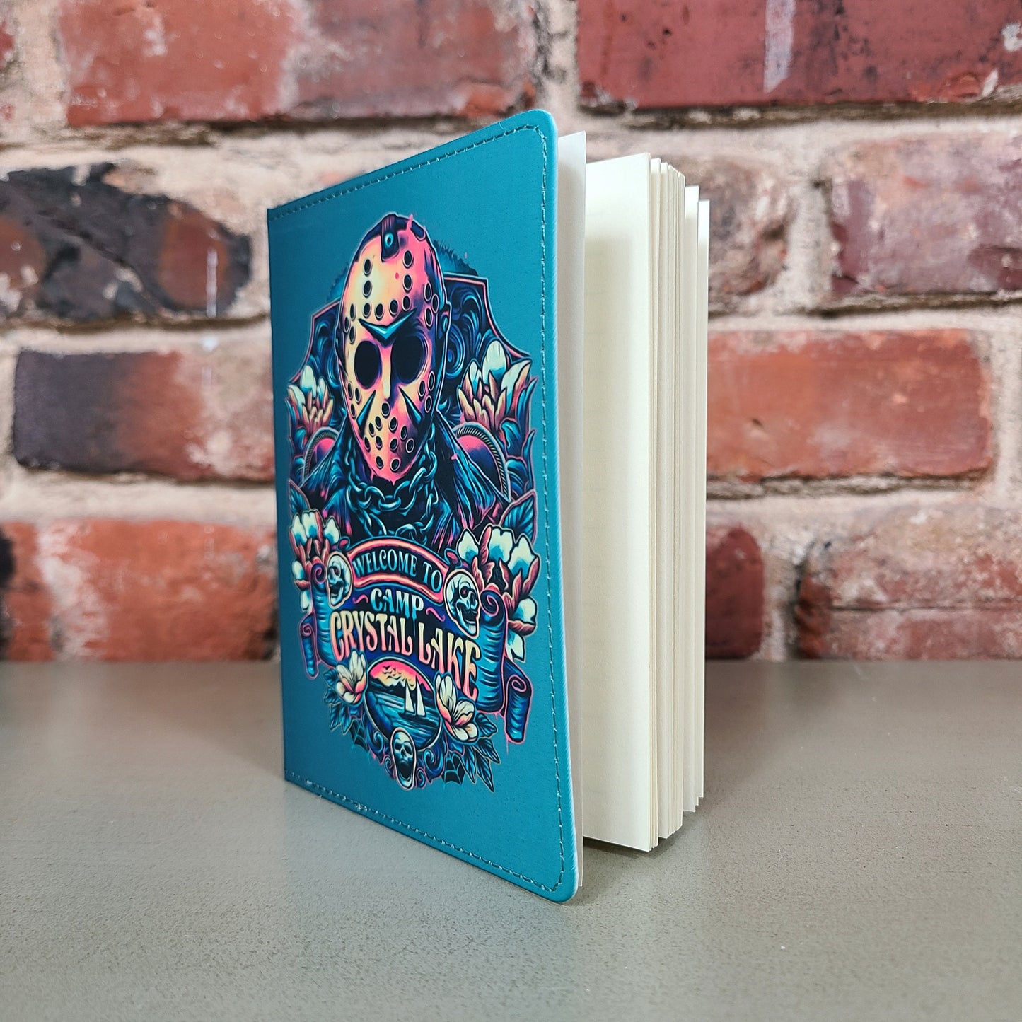 Jason Vorhees Halloween Journal Friday the 13th Horror Halloween Slasher Journal Gift for Scary Movie Lover Notebook