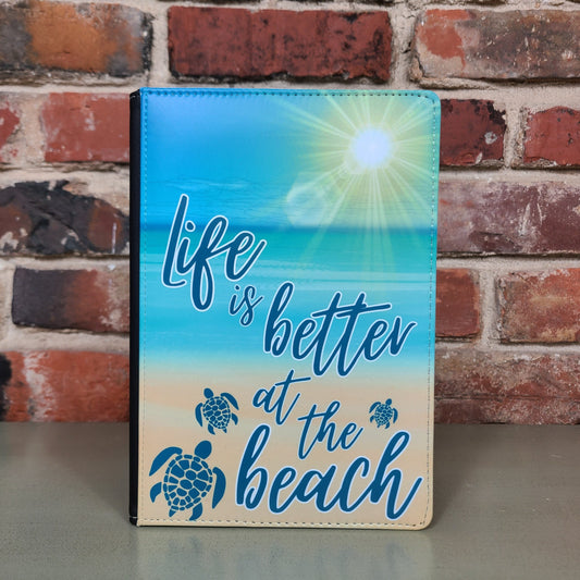 Beach Lover Stationery Journal Beach Life Beach Theme Sun and Sand Ocean Therapy Journal Sketchbook Wellness Journal